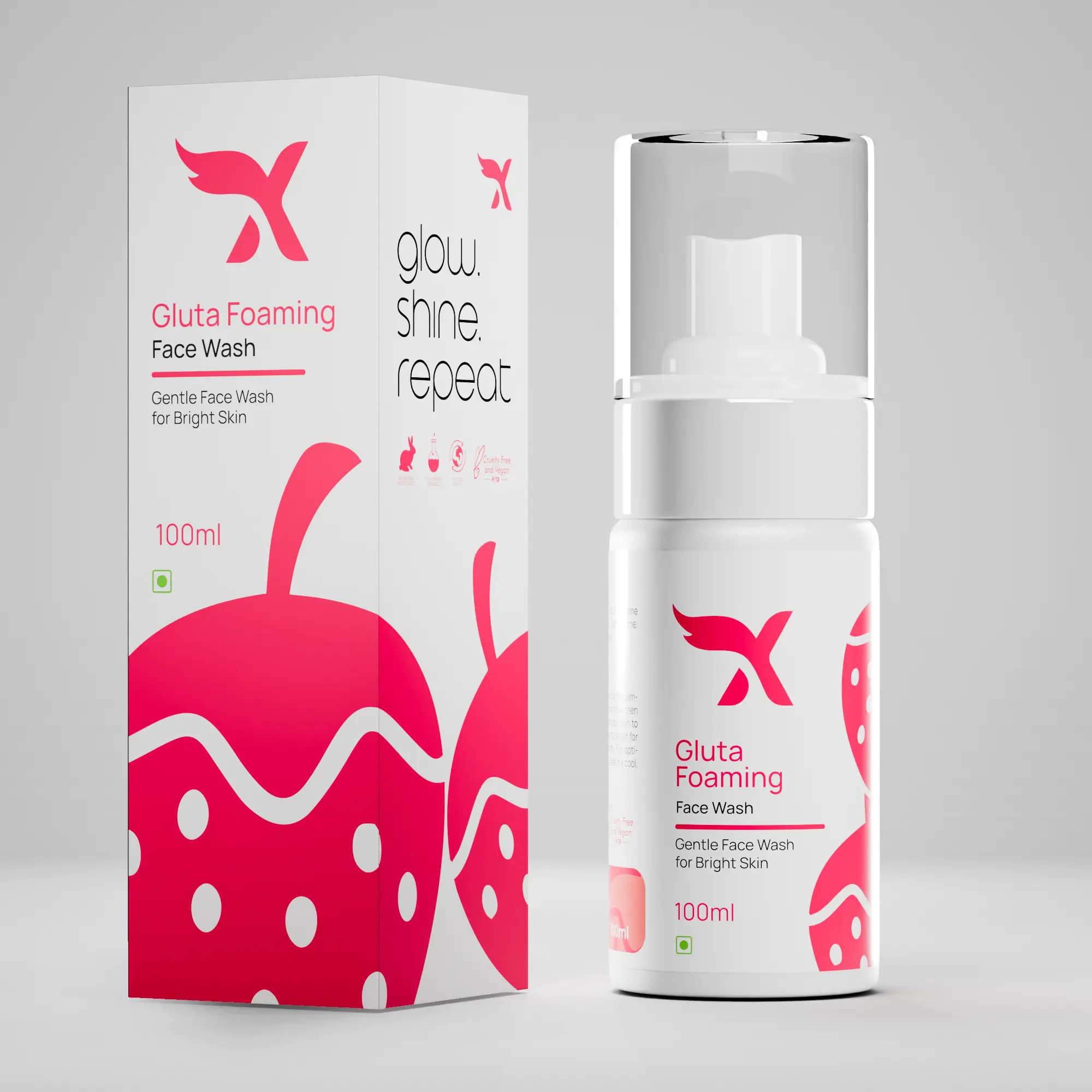 Gluta Foaming Facewash