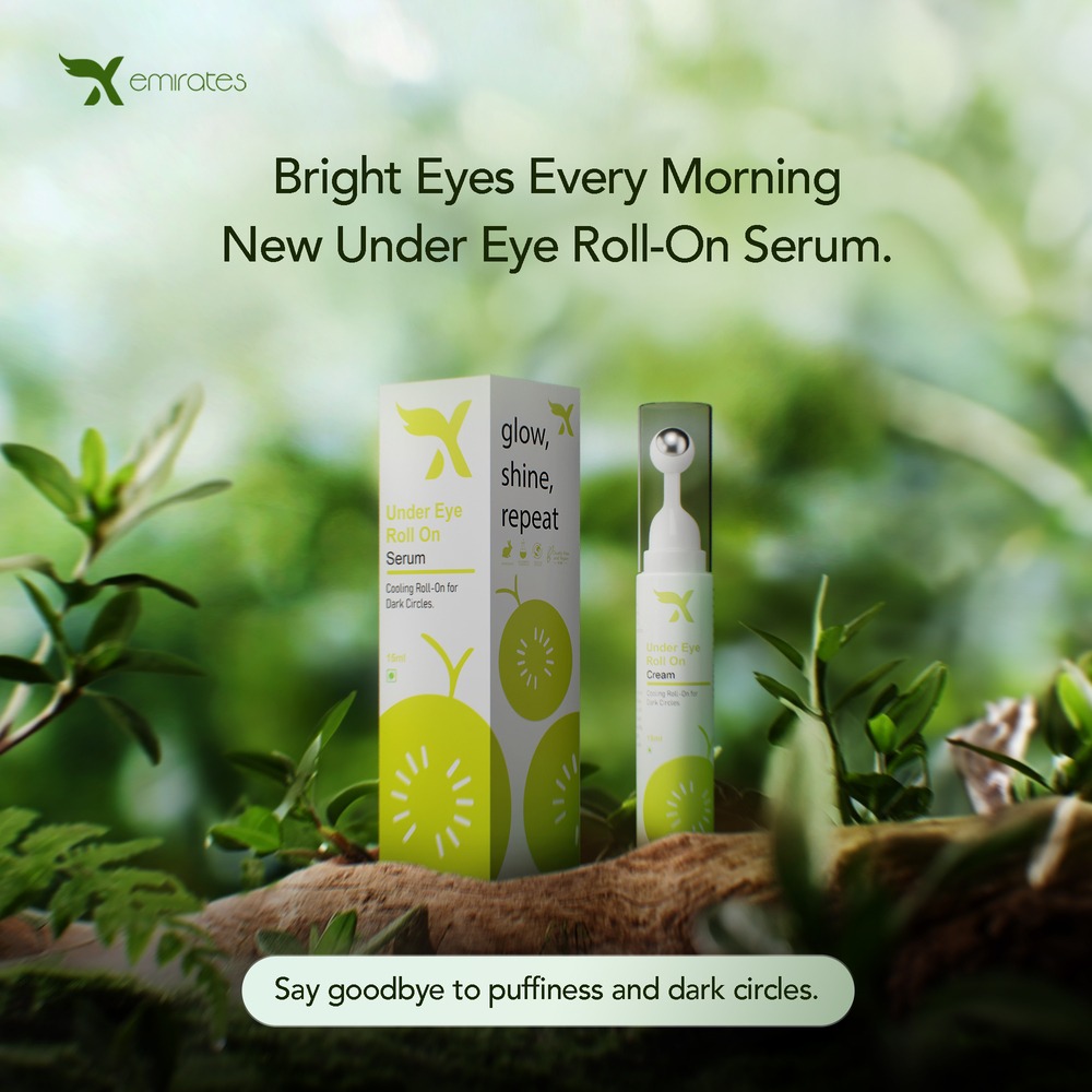 under eye roll on serum